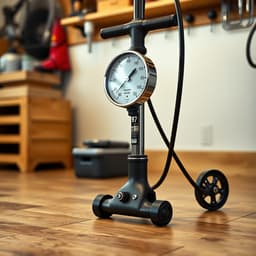Floor pumps lie. How to calibrate yours with a digital gauge.